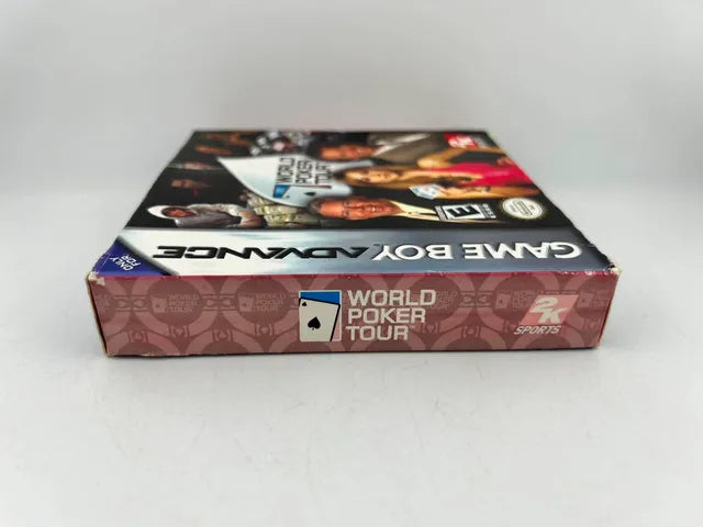 World Poker Tour Nintendo Game Boy Advance Gba