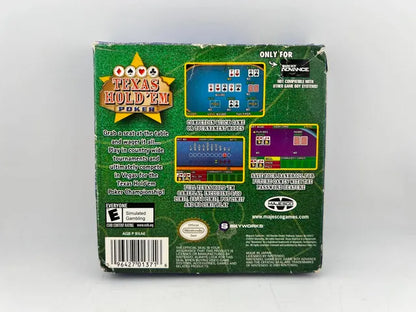 Texas Hold Em Poker Game Boy Advance GBA