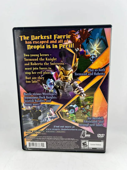 NeoPets the Darkest Faerie Playstation 2 PS2
