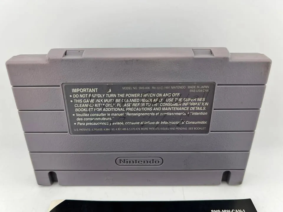 Super Mario World Super Nintendo Snes