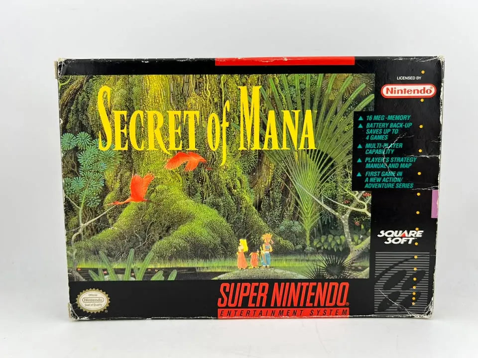 Secret of Mana Super Nintendo Snes