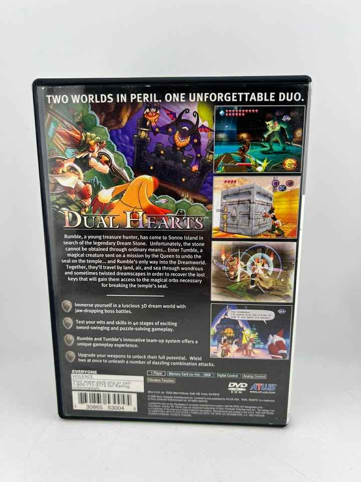 Dual Heart Playstation 2 PS2