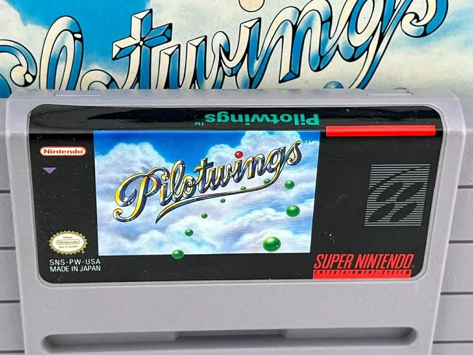 Pilotwings Super Nintendo Snes