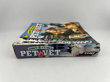 Paws And Claws Pet Vet Game Boy Advance GBA