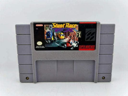 STUNT RACE FX SUPER NINTENDO SNES