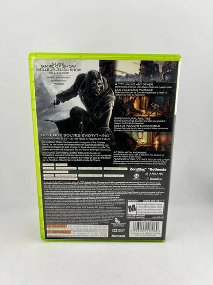 DISHONORED XBOX 360 X360