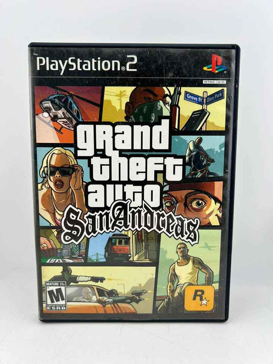 Grand Theft Auto San Andreas Playstation 2 PS2