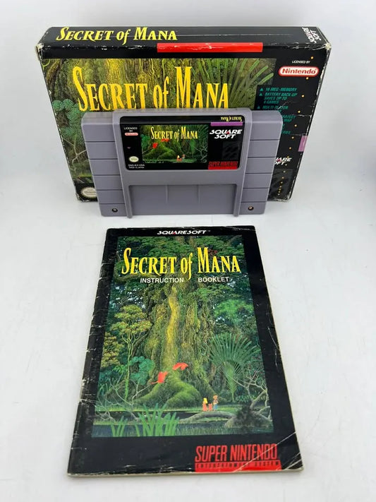 Secret of Mana Super Nintendo Snes