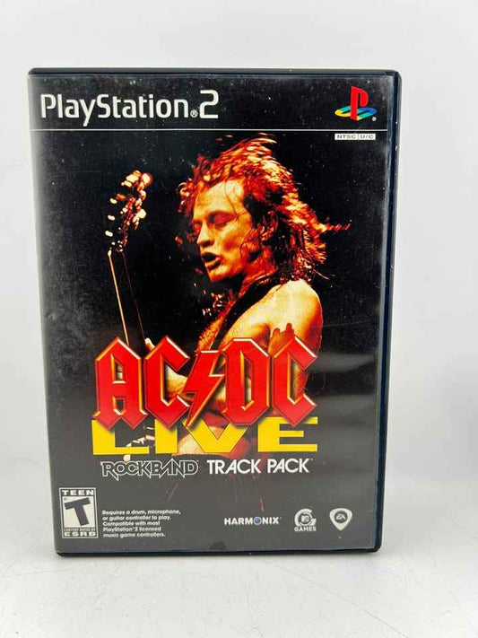AC/DC Live Rock Band Track Pack Playstation 2 PS2