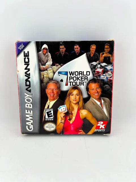 World Poker Tour Nintendo Game Boy Advance Gba
