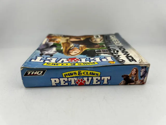 Paws And Claws Pet Vet Game Boy Advance GBA