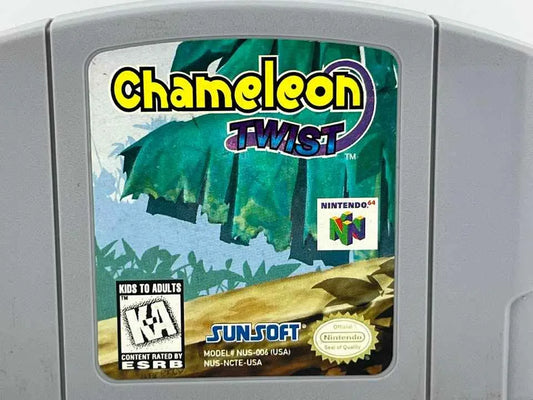 Chameleon Twist Nintendo 64 N64
