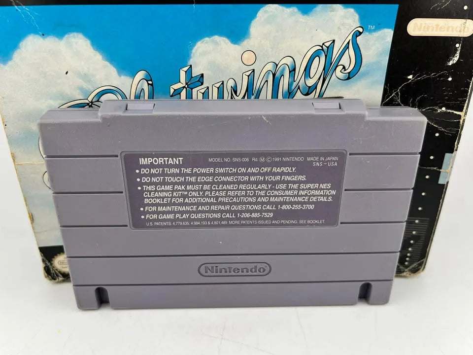 Pilotwings Super Nintendo Snes
