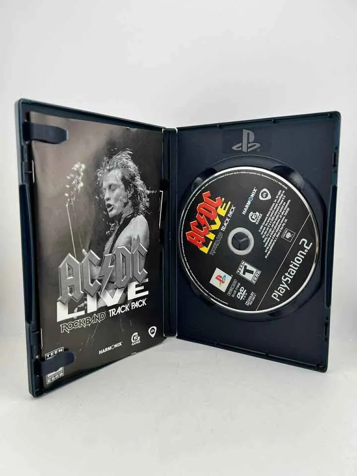 AC/DC Live Rock Band Track Pack Playstation 2 PS2