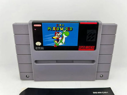 Super Mario World Super Nintendo Snes