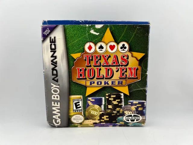 Texas Hold Em Poker Game Boy Advance GBA