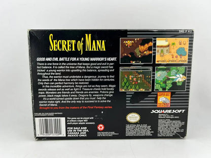 Secret of Mana Super Nintendo Snes