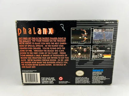Phalanx Super Nintendo Snes