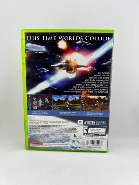 Phantasy Star Universe Xbox 360 X360