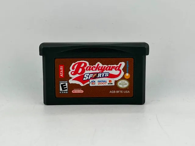 Backyard Sports Football 2007 NFL Game Boy Advance Gba