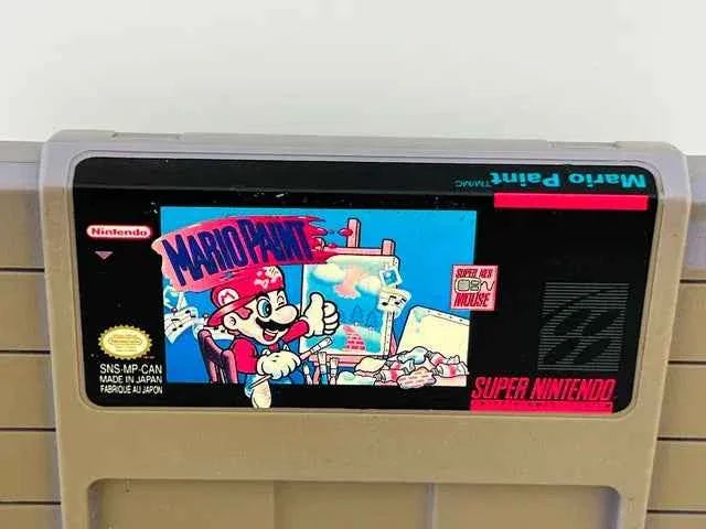 Mario Paint Super Nintendo SNES