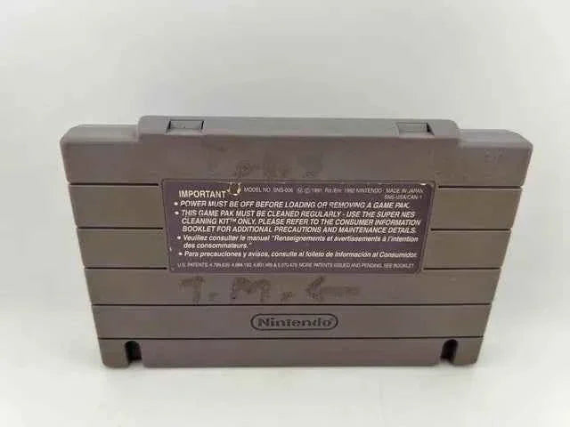 Troy Aikman NFL Football Super Nintendo SNES