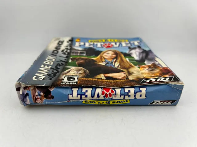 Paws And Claws Pet Vet Game Boy Advance GBA