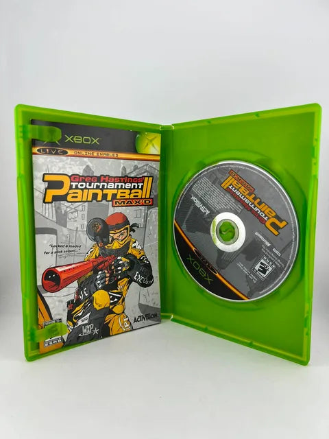 GREG HASTINGS TOURNAMENT PAINTBALL MAXED XBOX