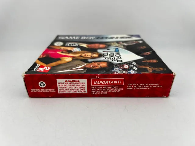 World Poker Tour Nintendo Game Boy Advance Gba