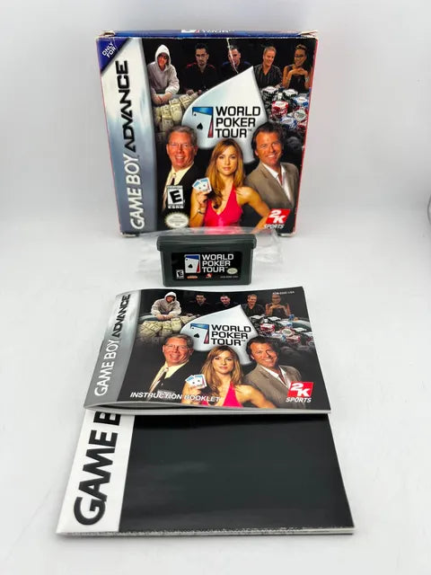 World Poker Tour Nintendo Game Boy Advance Gba