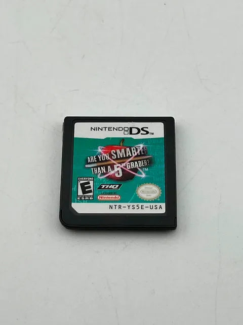 Are You Smarter Than A 5th Grader Nintendo DS