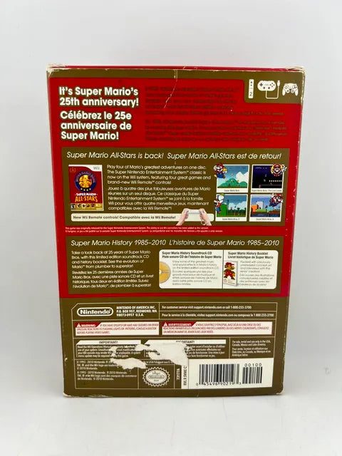 Super Mario All-Stars Limited Edition Nintendo Wii
