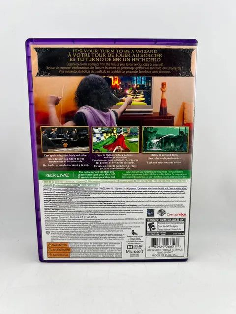 Harry Potter For Kinect Xbox 360 X360