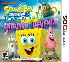 SPONGEBOB SQUAREPANTS PLANKTON'S ROBOTIC REVENGE NINTENDO 3DS - jeux video game-x