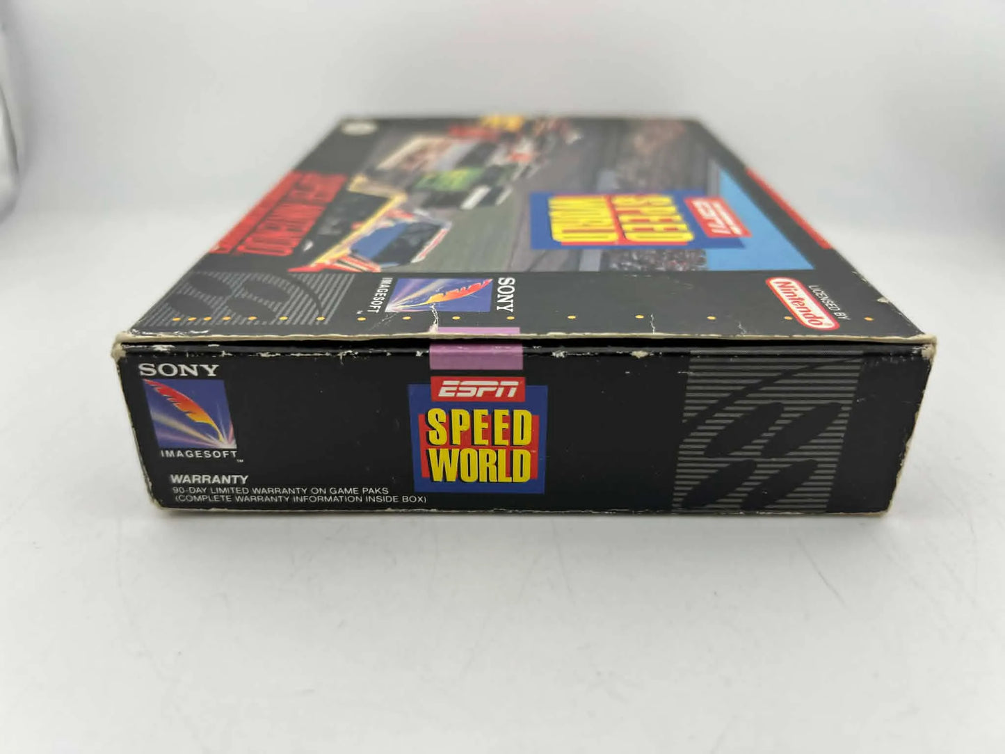 ESPN speed world en boite SUPER NINTENDO SNES