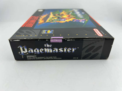 THE PAGEMASTER en boite SUPER NINTENDO SNES
