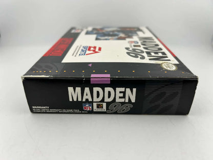 MADDEN NFL 96 SUPER NINTENDO SNES En Boite