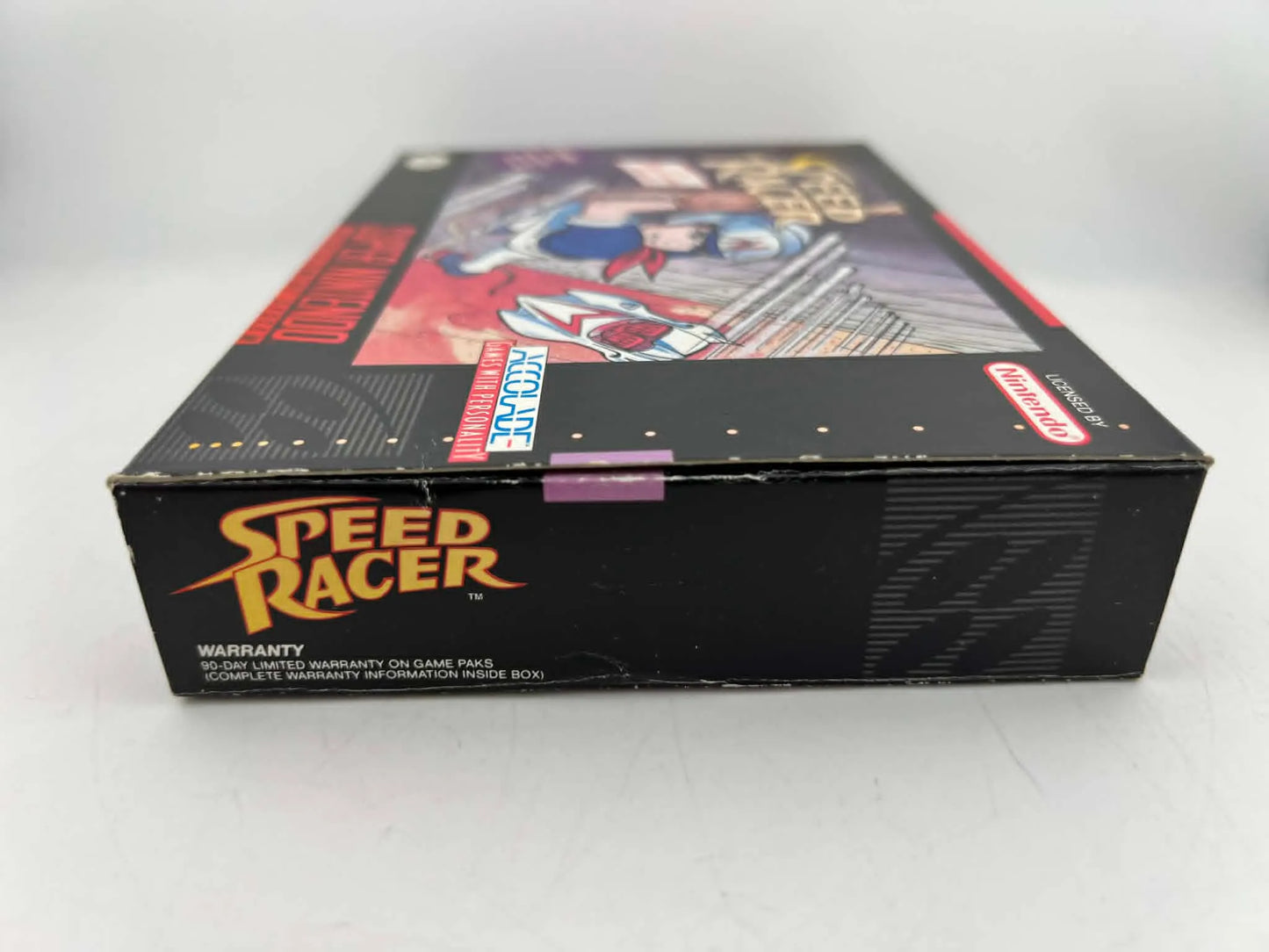 SPEED RACER IN MY MOST DANGEROUS ADVENTURES EN BOITE SUPER NINTENDO SNES