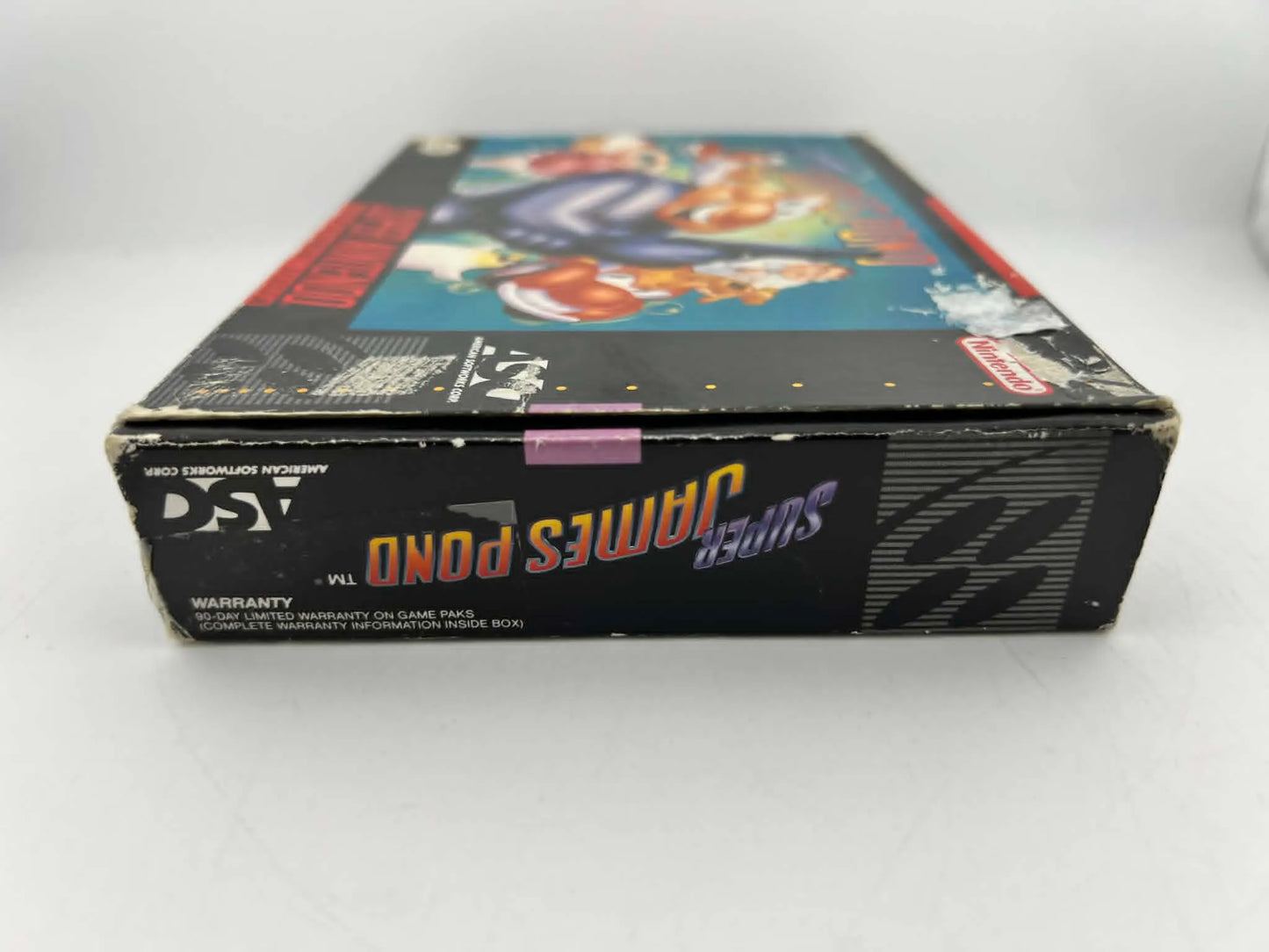 SUPER JAMES POND EN BOITE SUPER NINTENDO SNES