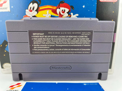ANIMANIACS en boite SUPER NINTENDO SNES