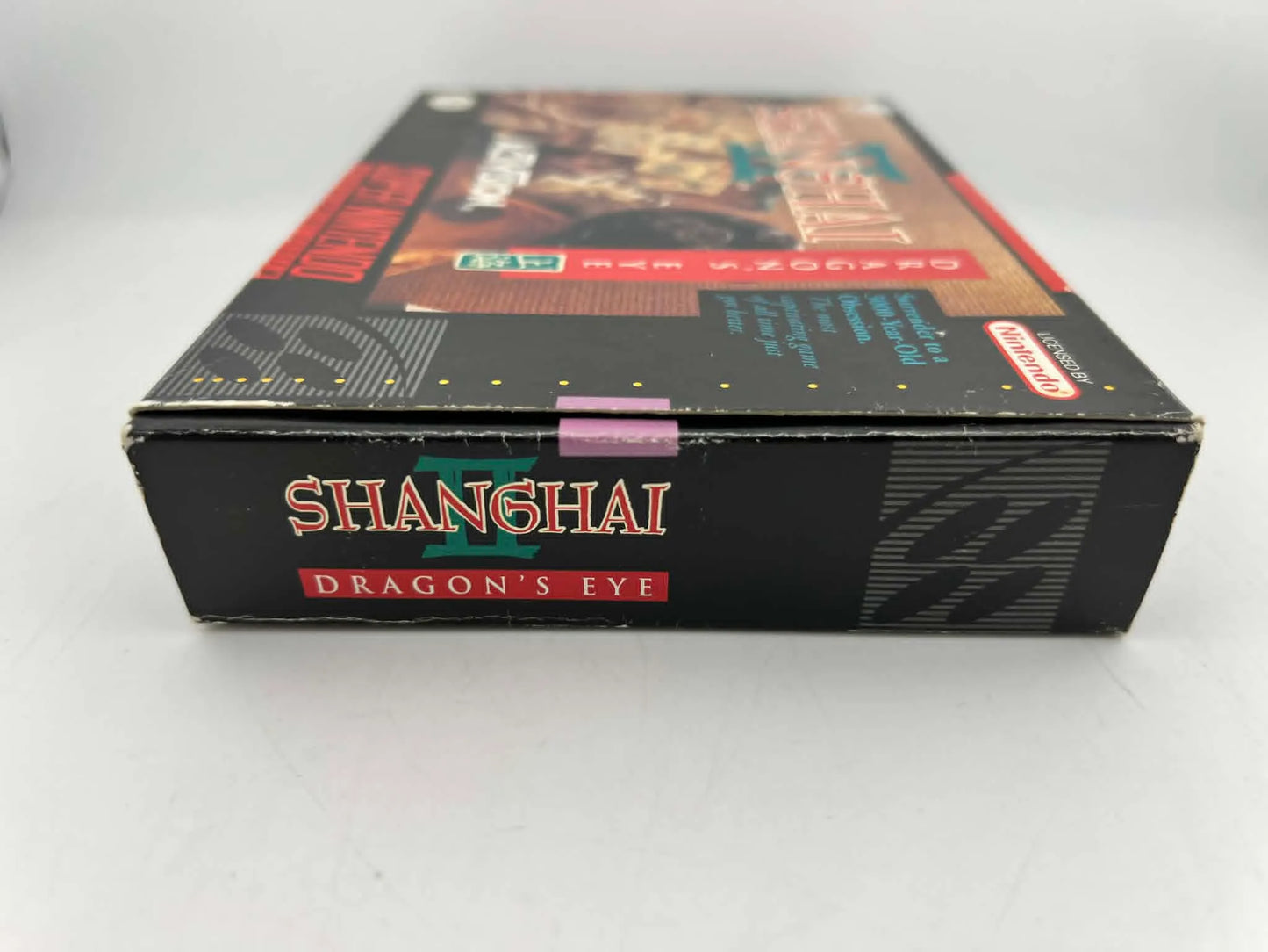 SHANGHAI II 2 DRAGON'S EYE SUPER NINTENDO SNES En Boite