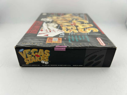 VEGAS STAKES EN BOITE (SUPER NINTENDO SNES)