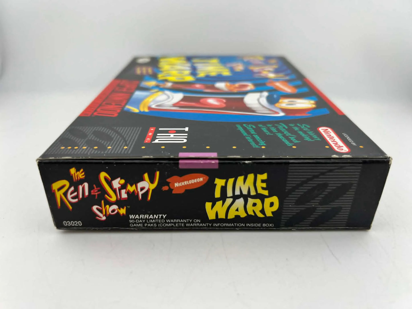 THE REN AND STIMPY SHOW: TIME WARP EN BOITE SUPER NINTENDO SNES