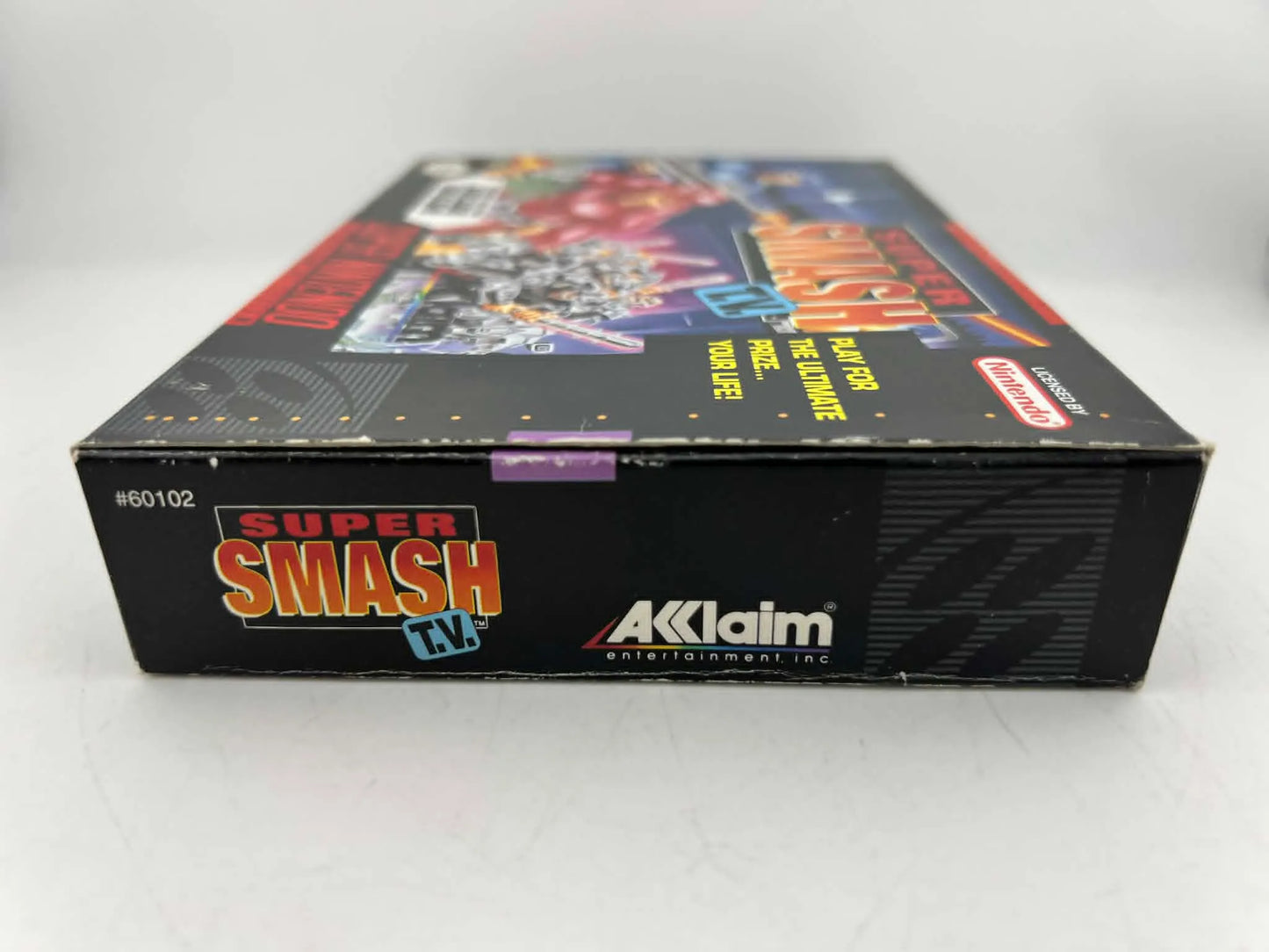 SUPER SMASH TV EN BOITE SUPER NINTENDO SNES