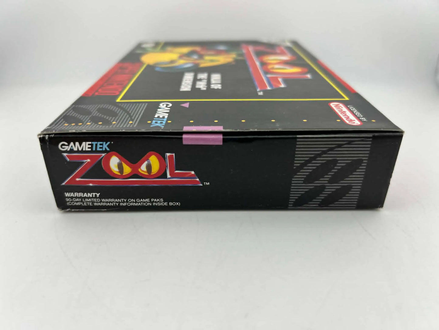 ZOOL NINJA OF THE NTH DIMENSION en boite SUPER NINTENDO SNES