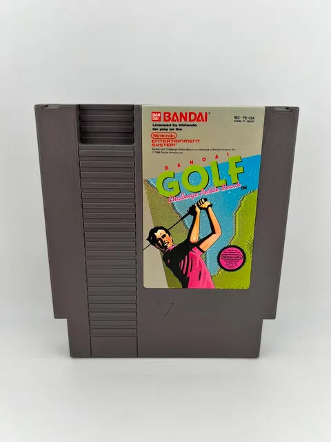 Bandai Golf Challenge At Pebble Beach Nintendo Nes