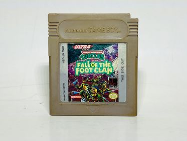 TEENAGE MUTANT NINJA TURTLES TMNT FALL OF THE FOOT CLAN GAME BOY GB - jeux video game-x