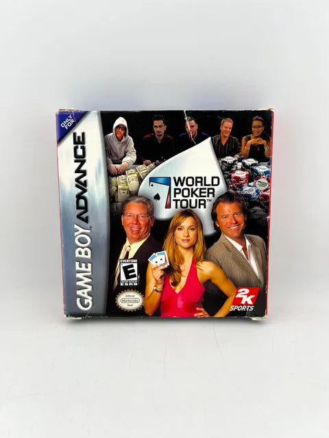 World Poker Tour Nintendo Game Boy Advance Gba
