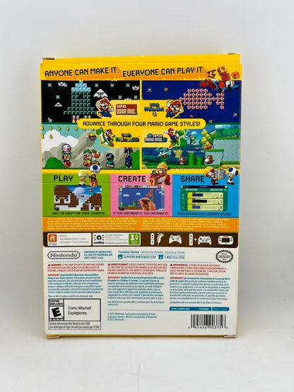 Super Mario Maker Nintendo Wiiu