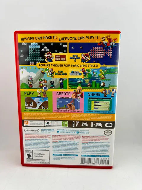 Super Mario Maker Nintendo Wiiu